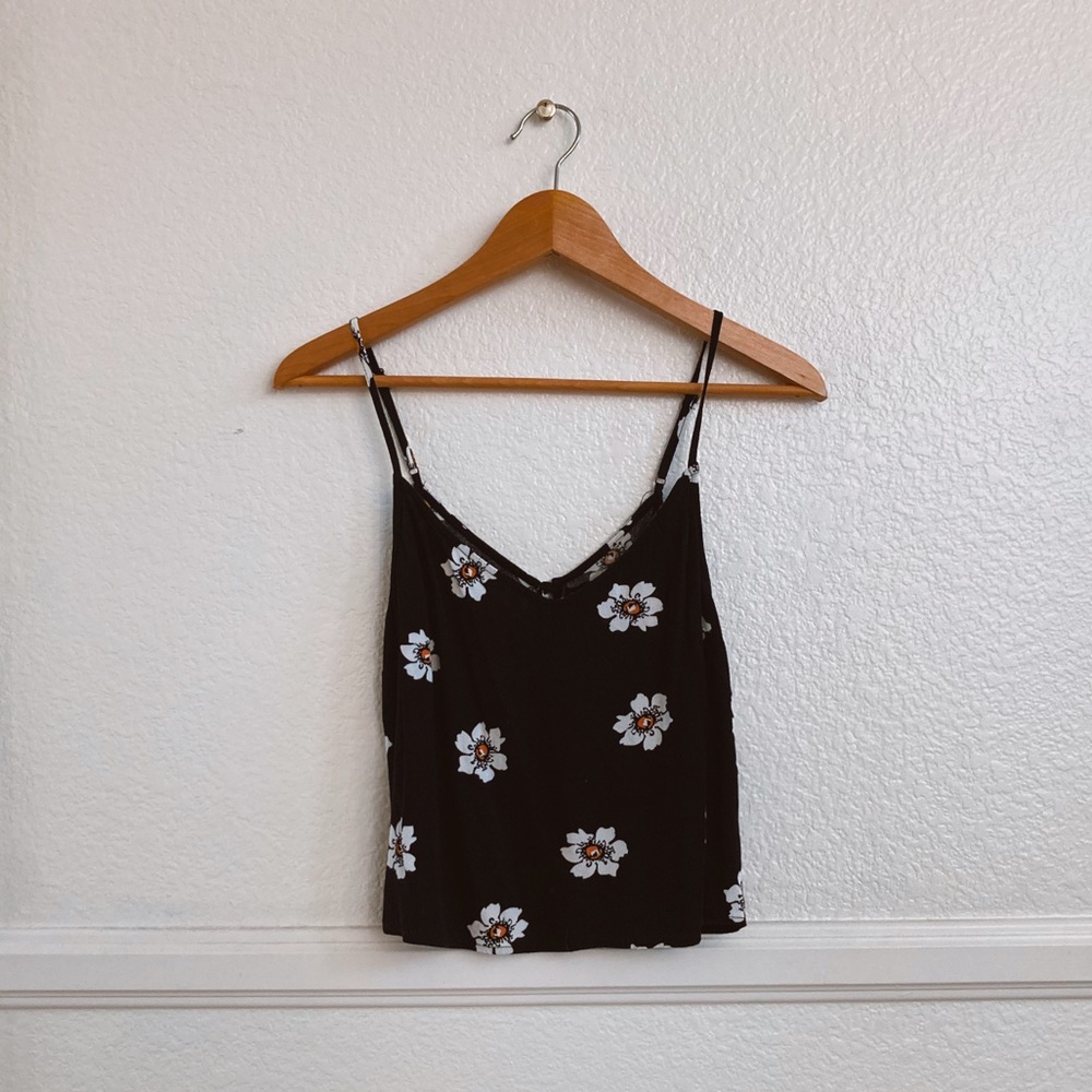 kendall + kylie floral tank